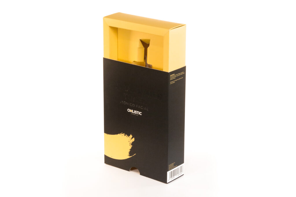 Estoig cartró per a sèrum amb funda, cubeta i separador