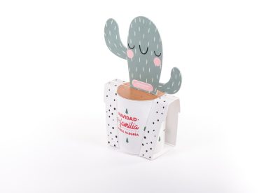 Packaging cartró a mida per a espelmes, gots, pots i plantes
