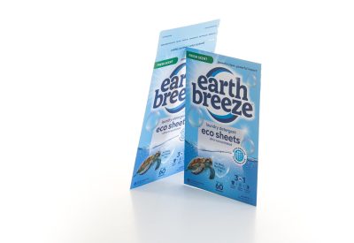 Enveloppes papier FSC pour lingettes de lavage avec adhésif finger-lift