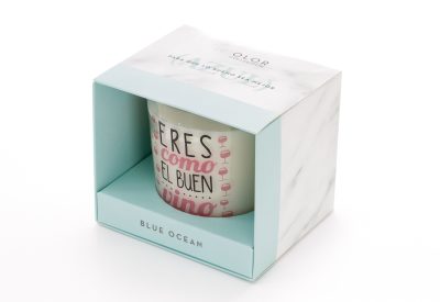 Boîte en carton pour une bougie ou un verre
