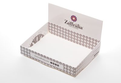 Table exhibitor in cardboard